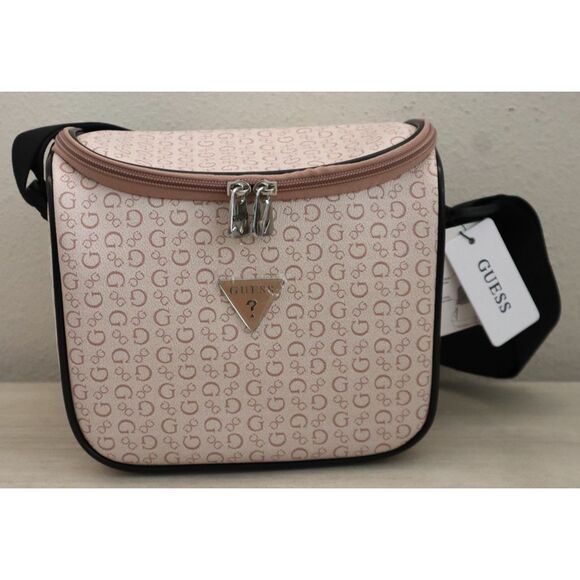 GUESS V7200069 Lt Rose/Pink Junction Travel Zip Around Lunch Box w/Carryin Strap - Picture 5 of 11